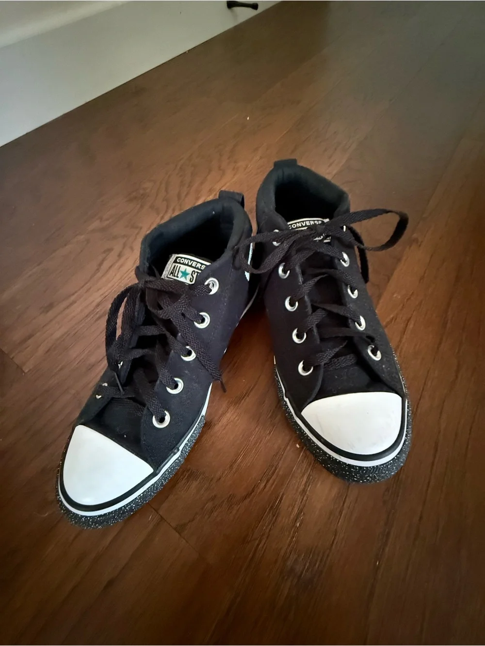 Converse Kids Black High Top Chuck Taylor Sneakers